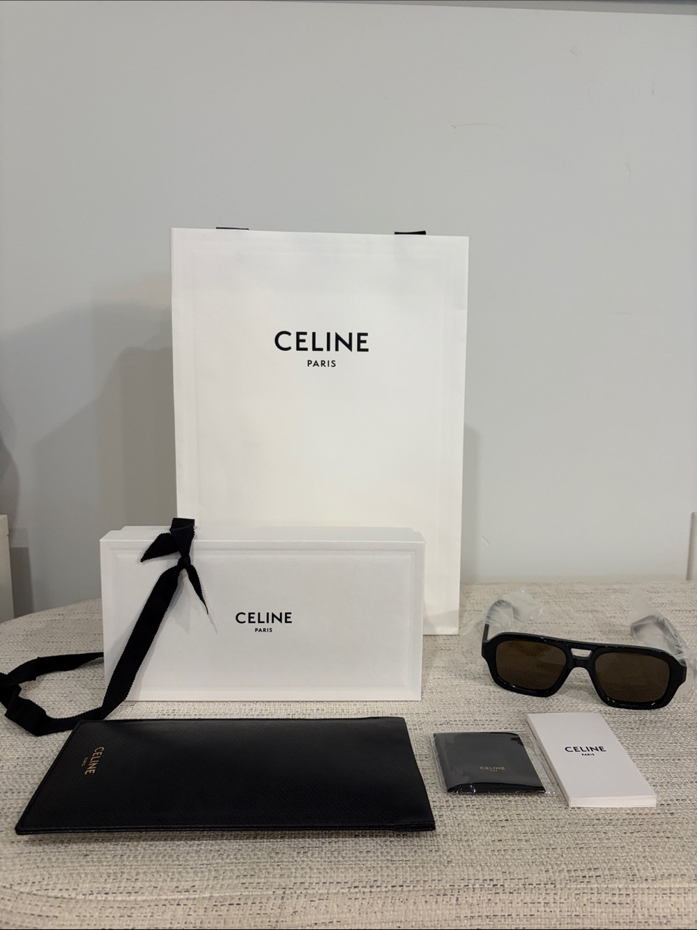 Celine Pilot Sunglasses 53mm